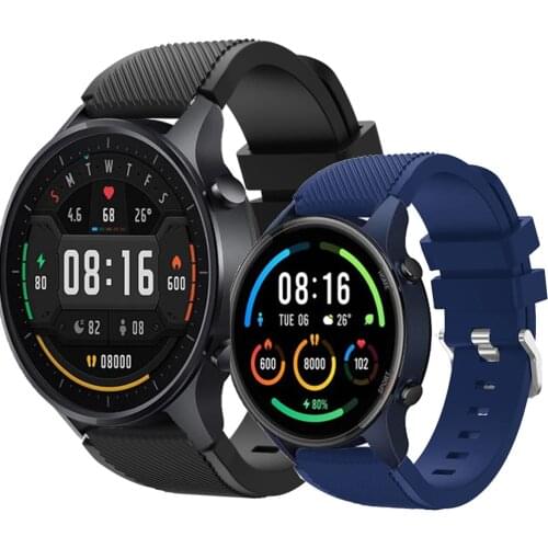 For Xiaomi MI Watch Color Strap Silicone Wristband Bracelet 22mm Watchband For Xiaomi Smart Mi Watch Color sports edition correa