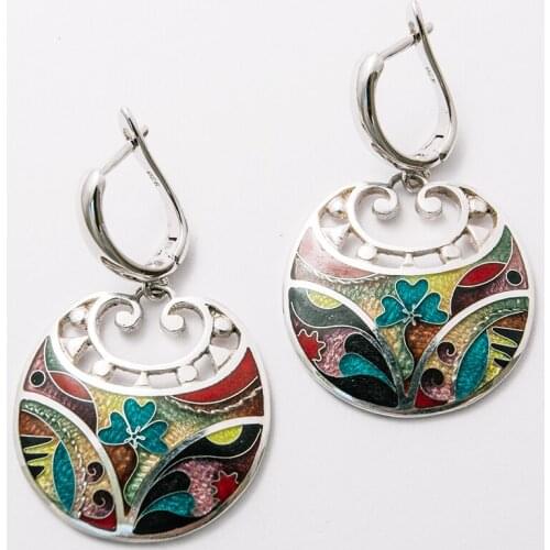 St. Irene jewelry Silver Earrings