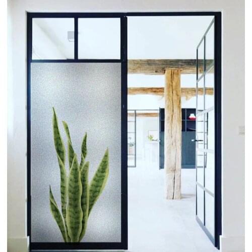 Static Window Film Privacy,Decor Stained Self-adhesive Film,Static Cling Door Removable Window Stickers bathroom decor