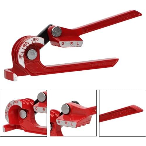 NICEYARD 3 In 1 Combination Tube Bender Pipe Bending Tool 6mm 8mm 10mm Curving Pliers Tube Bending Machine 90 180 Degree