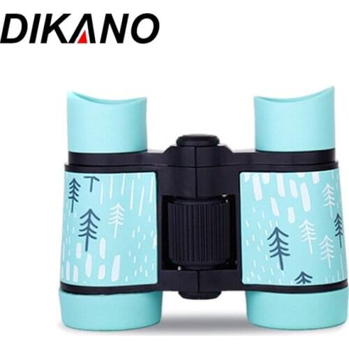 Outdoor Binoculars 4x30 Telescope Rubber Anti-skid Portable Gifts for Children Kids Fixed Zoom