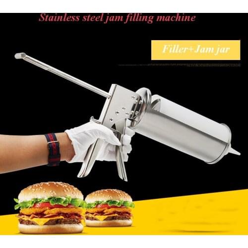 Churros Cream Applier Fried Dough Jam Filler Spanish Churros Filling Tool Stainless Steel Churros Filler Maker Machine