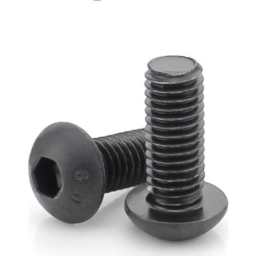 10.9 Round Head with Hexagon Socket Head Cap Screws M3*3/4/5/6/7/8/10/12/14/16/18/20/22/25/28/30/35/40/45/50