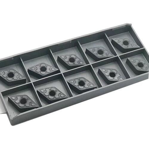 10pcs DNMG150604 DNMG150608 TF IC907G IC908G carbide inserts CNC lathe turning cutter DNMG tools