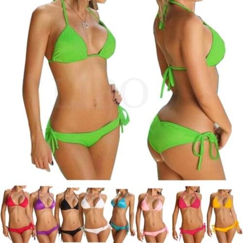 Braswimwear Bikinis Sets Sexy For Wowen Swimsuits Beach Wear High Quality New Summer 2pcs Bikini Set Lady Padded Push Up Bandeau