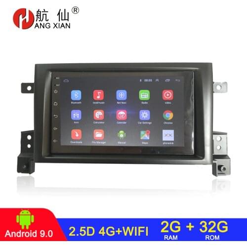 Android 9.0 2 din car radio car stereo For SUZUKI Grand Vitara Nomade 2005-2011 autoradio car audio 2G+32G 4G internet