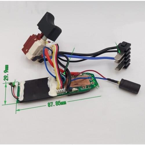 Brushless Power Tool Controller Applicable For Kingfisher For SATA For WORX WU268 Master Control Switch Control