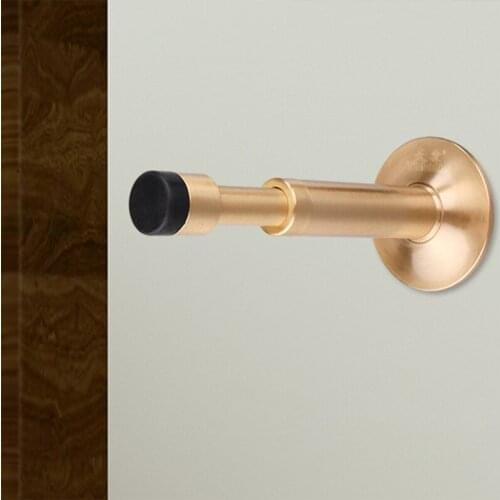 Silent Hydraulic Buffer Door Stopper Wall Mounted Bumper Door Holder Non-magnetic Hardware Waterproof Anti-collision