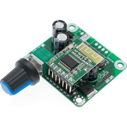 Bluetooth 4.2 TPA3110 15W+15W Digital Stereo Audio Power Amplifier Board Module 12V-24V car for USB Speaker,Portable Speaker