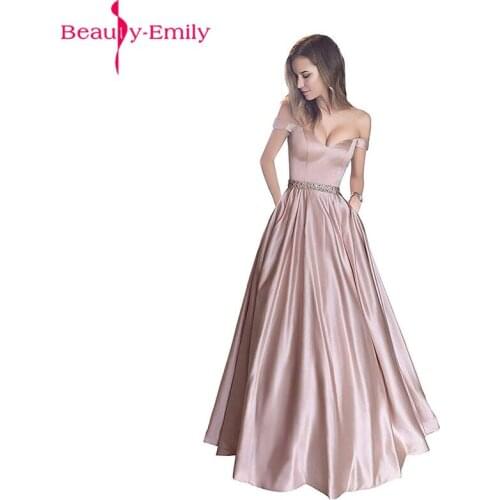 Simple Evening Dresses Long 3 Colors Available Sweetheart Neck Evening Dress Sexy Off the Shoulder Sleeveless Stain Formal Dress