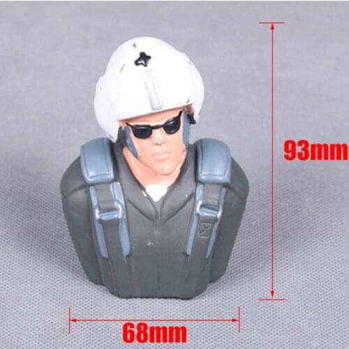 FMS RC Airplane Pilot Figure for 1400mm T28 T-28D FMSPilot007 Model Plane Aircraft Avion Spare Parts White People Driver Aviator