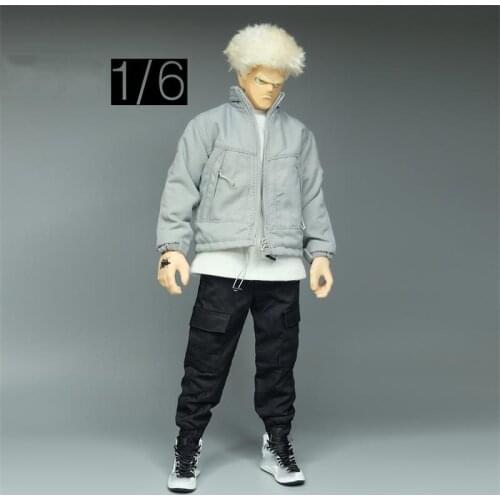 In Stock For Sale Scale 1/6 Fashion Cotton Jacket Coat Shirt Without Body Pants For Mostly Doll Figures Collection