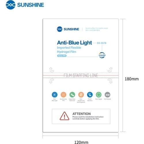 SUNSHINE SS-057B Anti-blue Light Imported Hydrogel Film Screen Protector for SS-890C Intelligent Cutting Machine High Quality