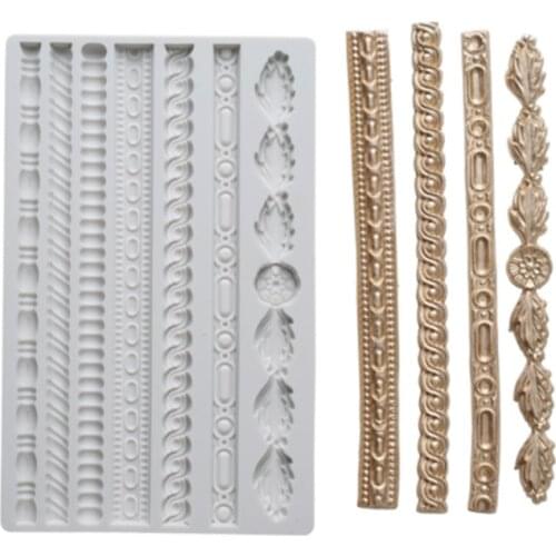 New Totem Relief Moulds Fondant Cakes Decorating Tools Silicone Molds Sugarcraft Chocolate Baking Tools For Cakes Gumpaste Form