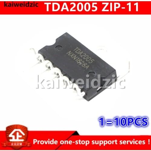 Kaiweikdic New imported original TDA2005 Zip-11 single row audio power amplifier car stereo amplifier IC core