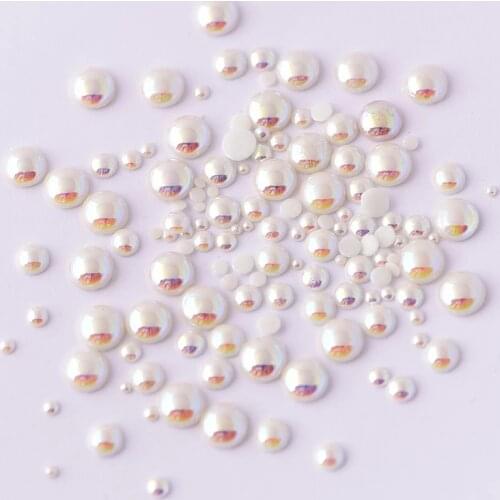 All Sizes Crystal AB Flatback Ceramic Hotfix Rhinestone стразы Iron-on Rhinestones For Wedding Decorations B3119