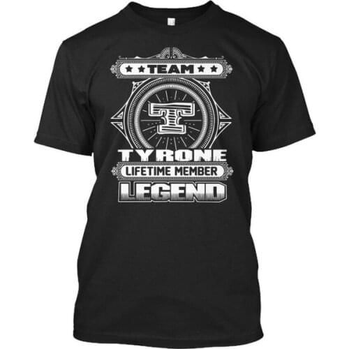 Team T Tyrone Lifetime Member Legend S Special Gifts For Standard Unisex T-shirt