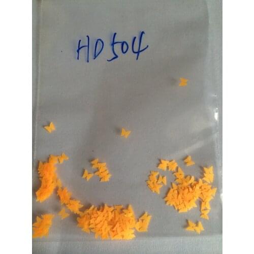 Neon Colors Solvent Resistant Butterfly Shape Glitter Sequins,Spangles