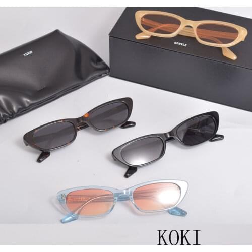 2021 New GM High Quality Korean Brand GENTLE KOKI Sunglasses Women Men Aceate Sun Glasses With Original Packing