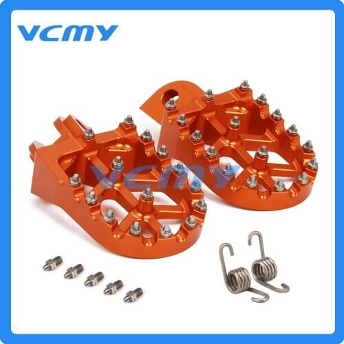 Foot Pegs FootRest Footpegs Rests Pedals For KTM SX SXF EXC EXCF XC XCF XCW XCFW 65 85 125 150 200 250 300 350