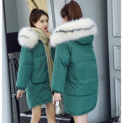 2020 NEW Down Cotton Jackets Female Winter Coat Women Parka Hooded Warm Coat New Coat Jacket Cotton Padded Jacket Plus Size 3XL