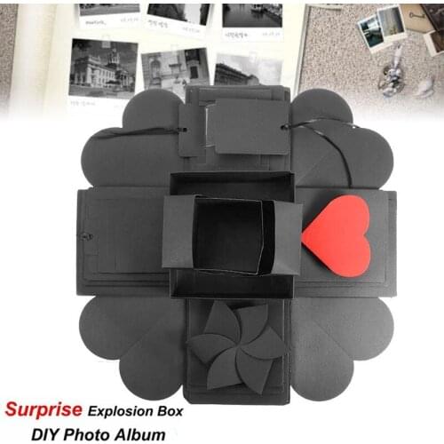 Wedding Gift Box Explosion Box Surprise Box Creative Photo Album Sticker For Valentines Day Birthday Surprise Gift