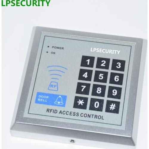 LPSECURITY 500 users 125KHz RFID Proximity Door Entry keypad for gate opener Access Control System for Home Office