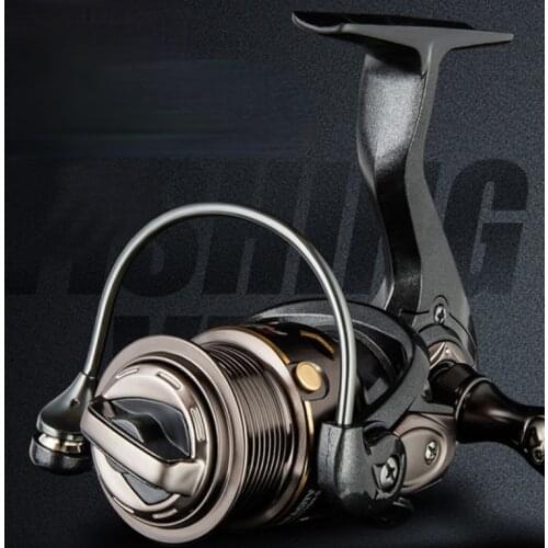 1000s 9+1 BB Spinning Reel Metal Fishing Wheel 5.2:1 High Speed Gear Ratio Freshwater Distant Coil For Rock Wedkarstwo Vessel