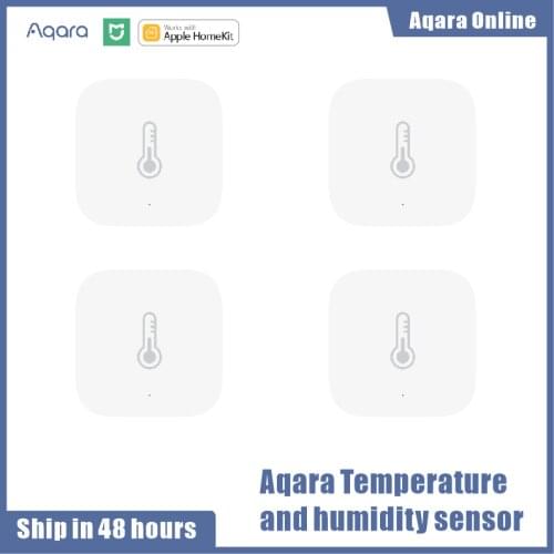Aqara Smart Temperature Humidity Sensor Air Pressure Wireless Aqara Sensor Remote Control ZigBee Wifi Connection For Xiaomi Home