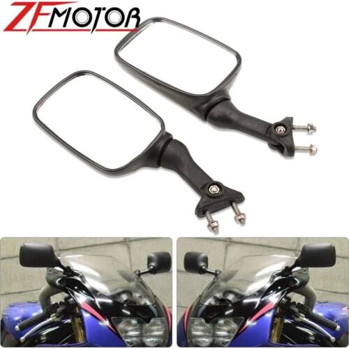 Motorcycle Accessories Mirrors Rear View Mirror Inverted For Suzuki 78A GSF400 Kawasaki ZXR250 ZXR400 ZXR 400