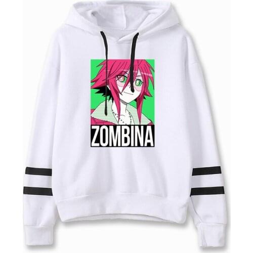 Zombie land saga Fashion Printed Hoodies Women/Men Long Sleeve Hooded Sweatshirts Unisex Casual Streetwear Clothes