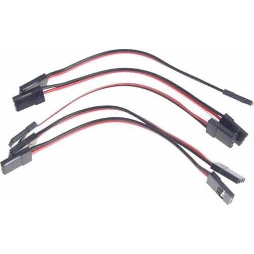 F02195-20 100 10cm Servo Extension Lead Wire Cable MALE TO MALE KK MK MWC flight control Board For RC Quadcopter