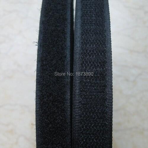 27 yard 15mm 5/8" Sew-On Roll Hook Loop Tape hard soft strap Black