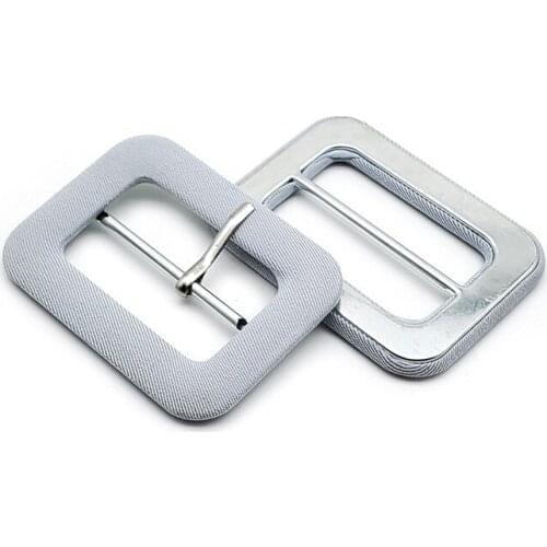 Accessories 14 COLOR Cloth art Buckle for Leather Hand Bag Shoe Strap Belt Slider Tri-glides DIY Adjust Roller Pin Buckles