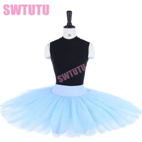 Free shipping blue half ballet tutus adult white pancake tutu,Ballerina tutu Dresses professional tutu BT8923