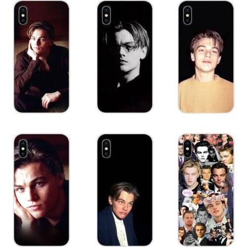 Cool Leonardo Dicaprio Young Beautiful For Samsung Galaxy J1 J2 J3 J4 J5 J6 J7 J8 Plus 2018 Prime 2015 2016 2017 Phone Cover Bag