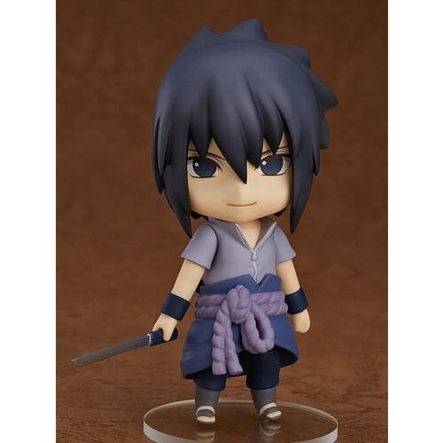 NARUTO Q Version Action Figure 707# Ninja Uchiha Sasuke Model Toys 10cm