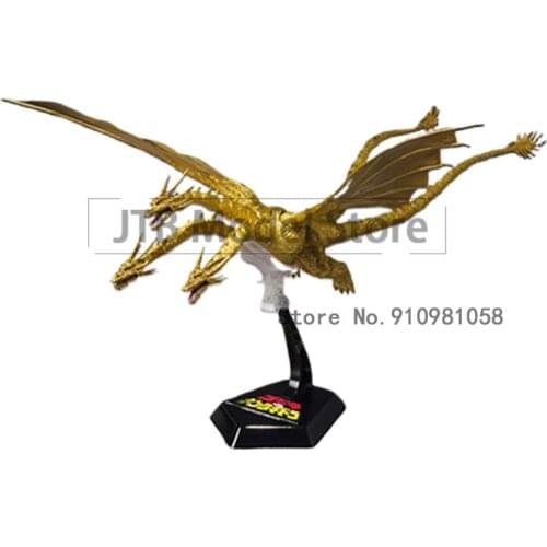 Godzilla Anime Figure Action SHM Guidora King Ghidrah Figma Tri-headed Dragon 30CM Oversize Edition Movable Boxed Set Gift Toys