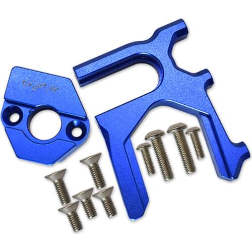 GPM aluminum alloy mid-differential front and rear and motor mounts For ARRMA KRATON TYPHON TALION ARA320468+AR320499 MAK01718A