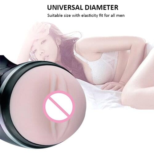 IKOKY Masturbation Cup Male Masturbator Sex Toys for Men Artificial Vagina Anal Masturbation Cup 9 Frequency