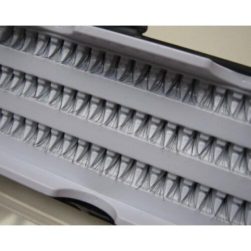 Minimum order $ 5) Single eyelashes false eyelashes balf engraft wool natural slender 10mm False eyelashes