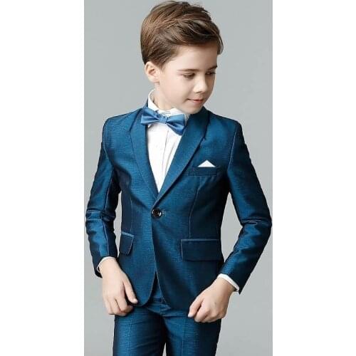 Fashion high quality kids boys formal suits kids blazer gentlemens suit teenager kids school suits wedding suits 4-14Yrs
