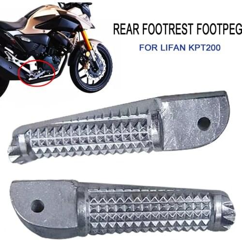 Rear Footrest Motorcycle Footrest Foot Pegs For LIFAN KPT200 KPT 200