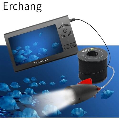 Underwater Adjustable Light Vision Carp Fishing Camera 1000TVL 4.3 Inch Fish Finder LCD Monitor 25M 30M Cable Fishfinder