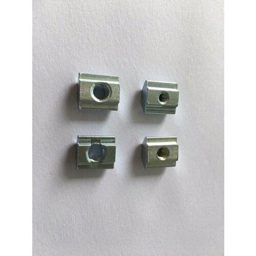 20pcs M3 M4 M5 M6 T Sliding Nut block Aluminum Profile slot 6 Zinc 2020 Coated Plate Aluminum Accessories