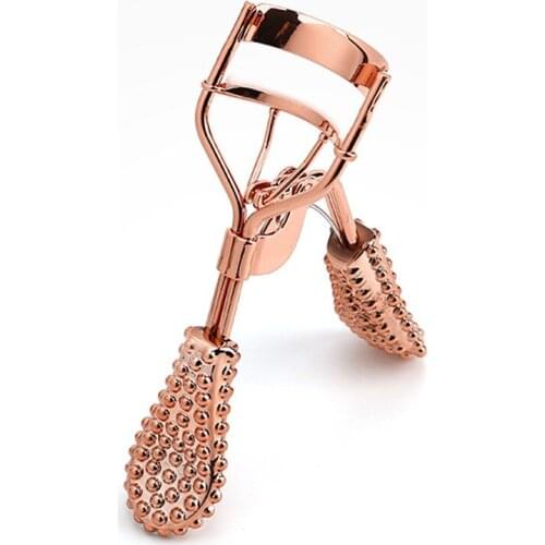 Rose Gold Fashion Eyelashes Curler Tweezer Curling Eye Lashes Clip Cosmetic Beauty Makeup Tool Fashion Design
