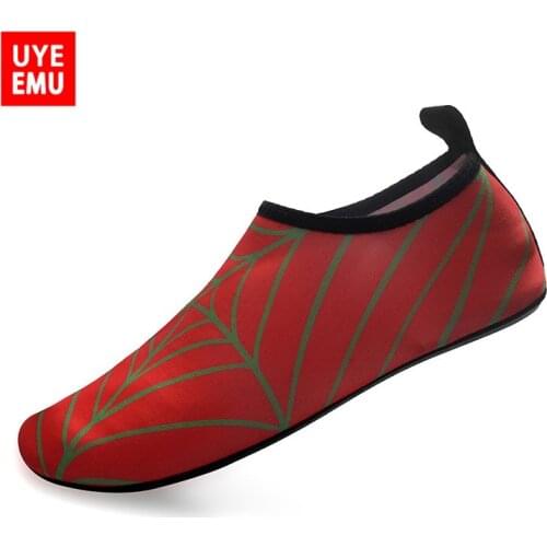 UYEEMU Wading Shoes Mens 2021 Summer Outdoor Quick-Drying Ladies Barefoot Skinny Yoga Spider Web Running Shoes Size 34-47