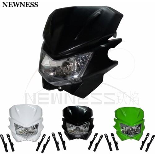 Universal Motorcycle Headlight Headlamp Fairing For KAWASAKI KX65 85 YAMAHA SUZUKI HONDA Motocross Enduro
