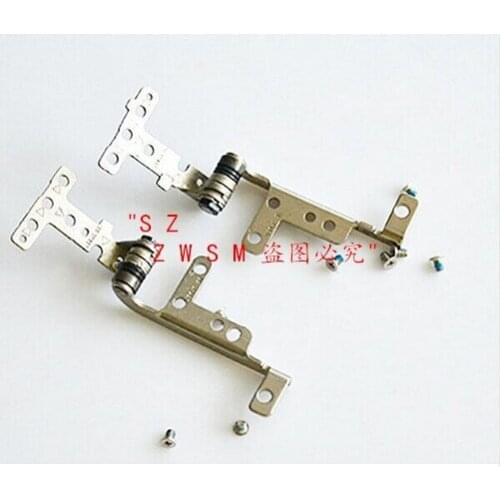 WZSM Genuine New Laptop LCD Screen Hinges for ASUS U36 U36J U36JC U36S U36SD U36SJ U36SG U36T left + right Hinges