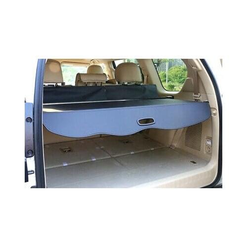 Rear Trunk Shade BLACK Cargo Cover For Toyota Prado Fj150 2010 - 2018